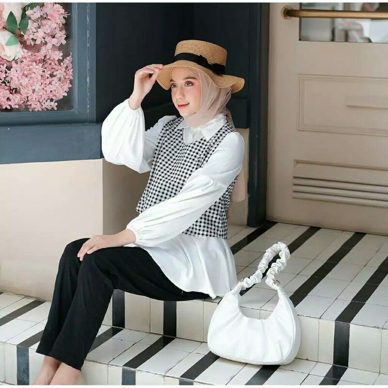 Blouse Wanita Muslim Fashion Murah Yuzu bdggsr