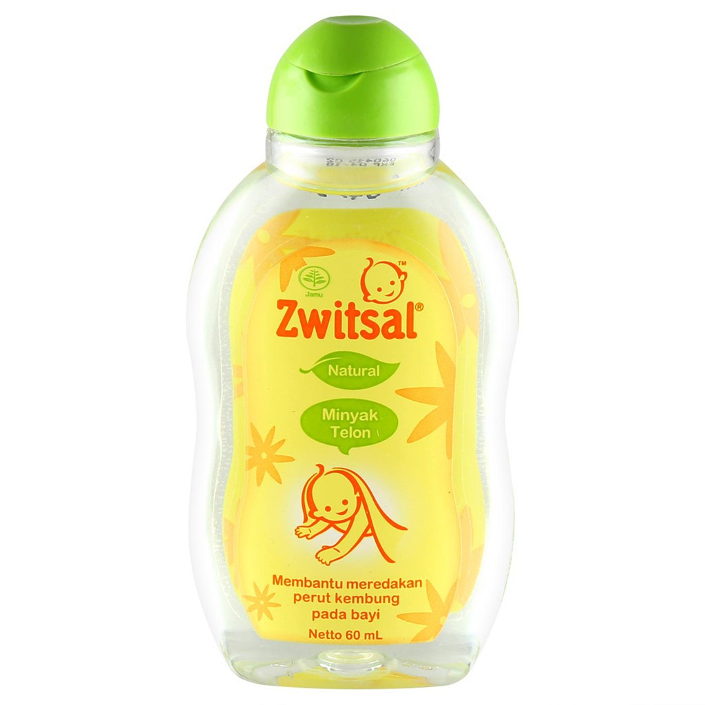 Zwitsal Baby Natural Minyak Telon 60 Ml