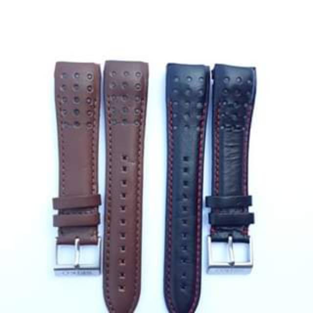 21mm Seiko strap leather