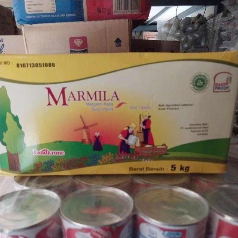 

Marmila margarine vanila susu 5kg