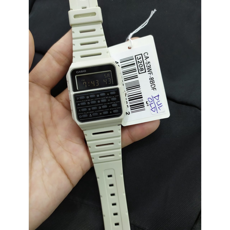 JAM TANGAN CASIO CA-53W- ORIGINAL -  CA53W KALKULATOR