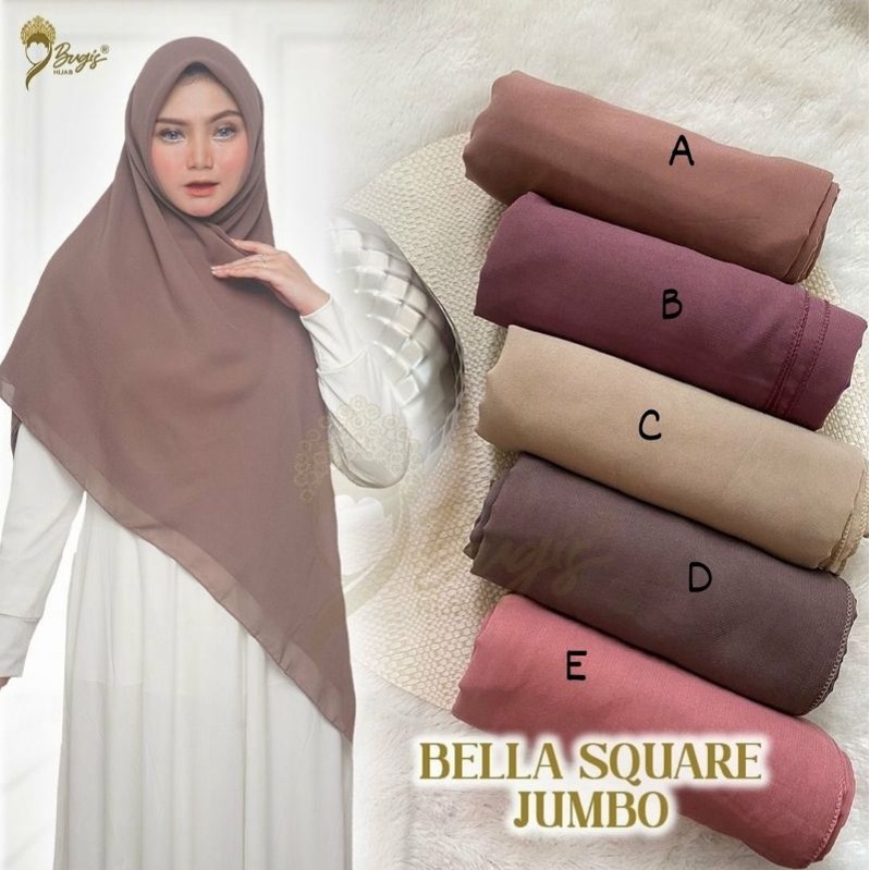 BUGIS HIJAB BELLA SQUARE JUMBO