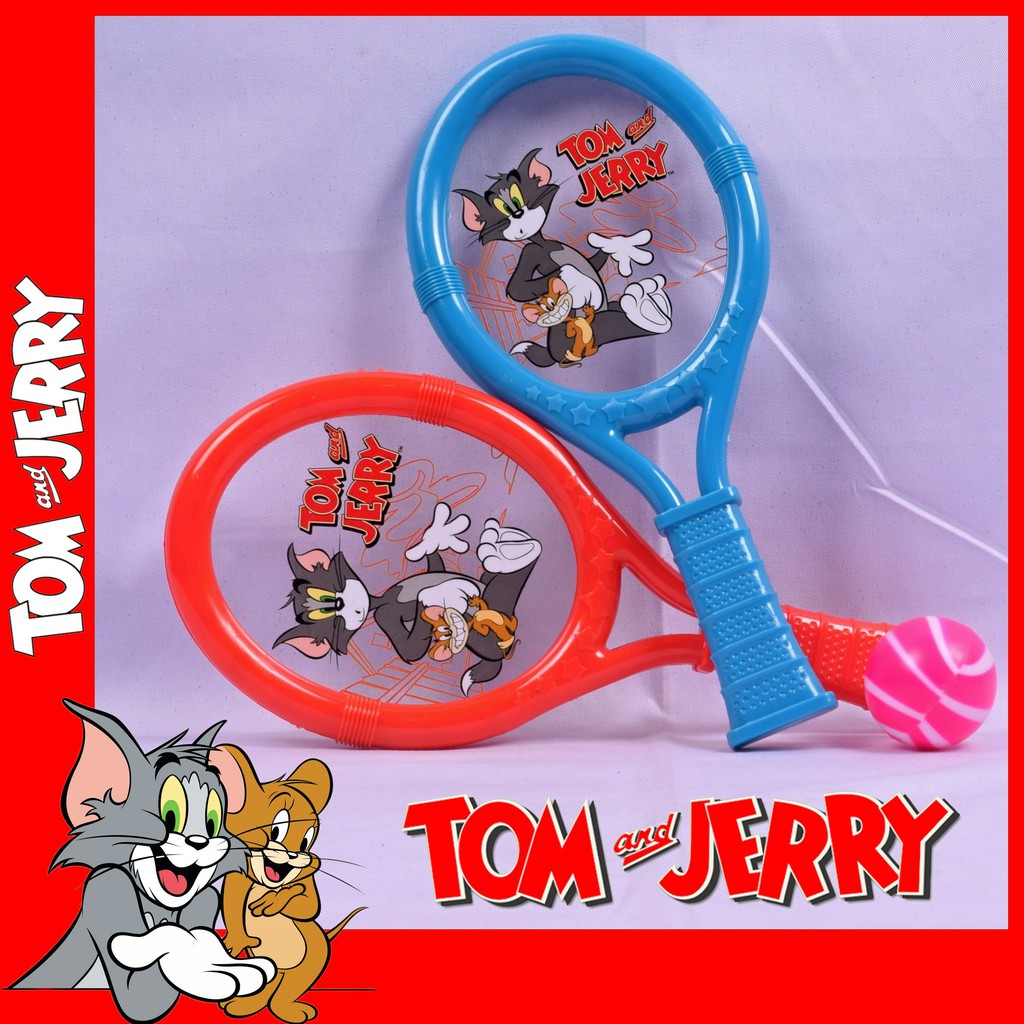 BELI 1 GRATIS 1 ! RAKET TENIS TOM &amp; JERRY GAME &amp; SPORT MAINAN ANAK