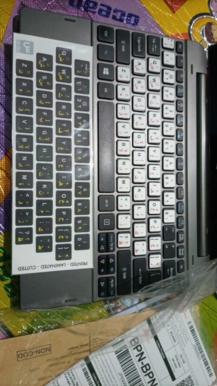 Stiker keyboard arab | Shopee Indonesia