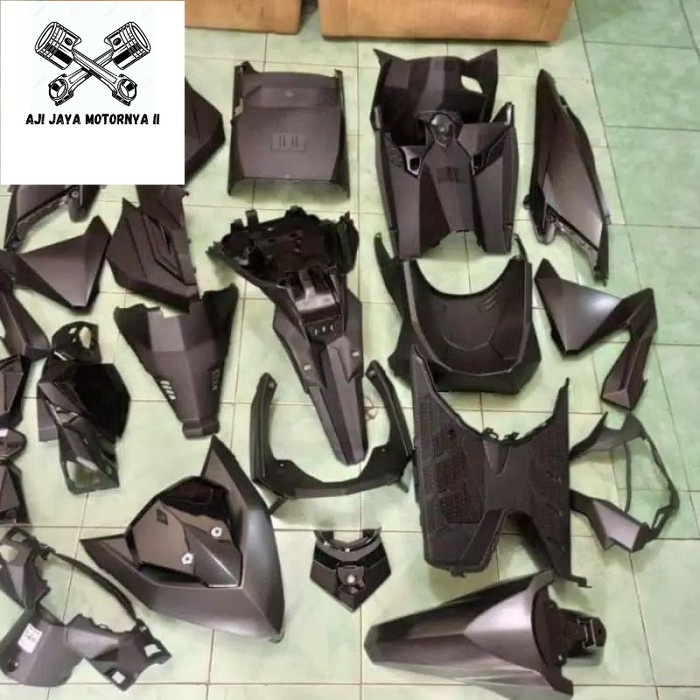 full body vario 150-125 LED hitam doff