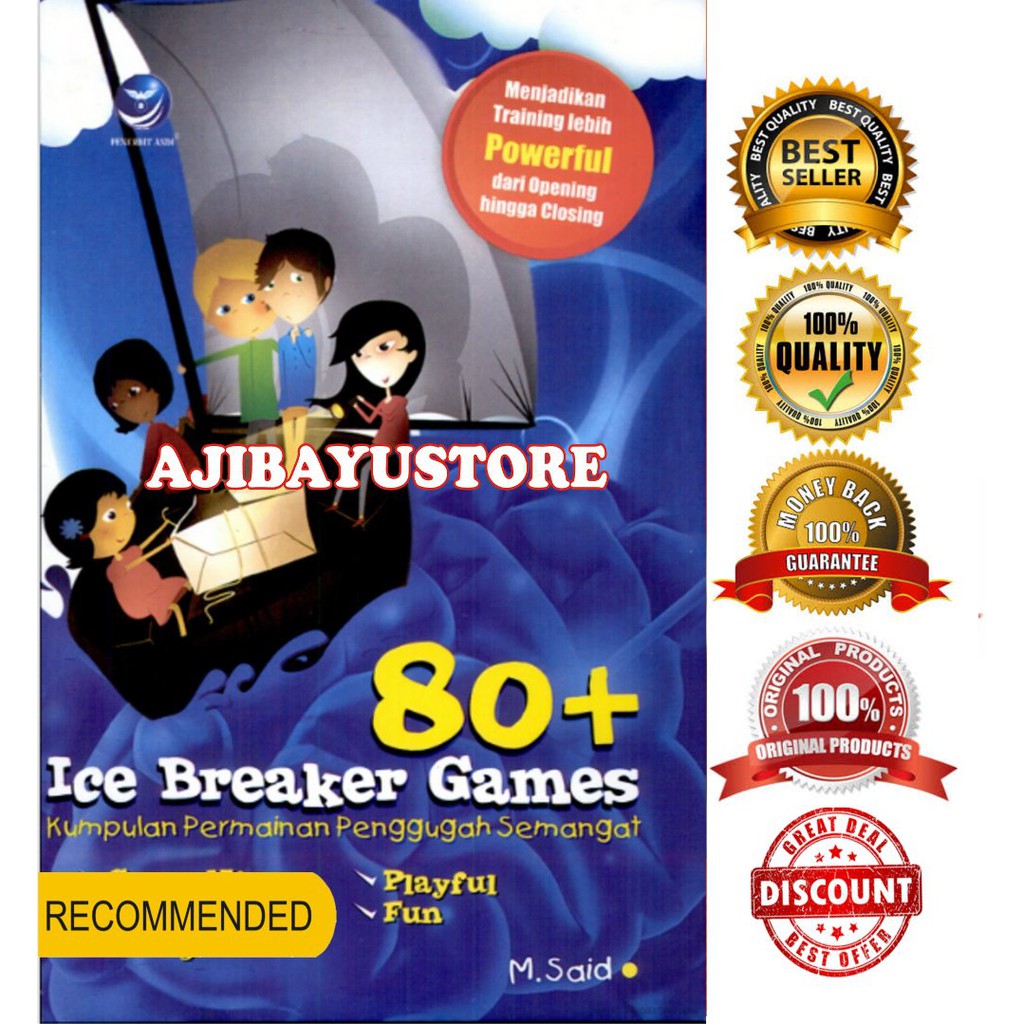 Buku 80 Plus Ice Breaker Games Kumpulan Permainan Penggugah