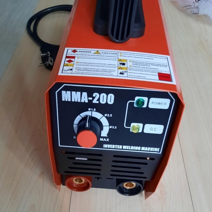 Mesin travo Las inverter mma 200a mma 200 igbt mailtank sh 89