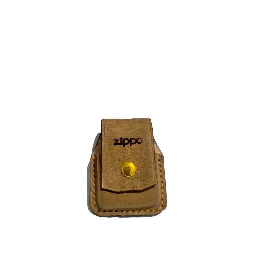 Sarung Zippo Tempat Zippo Kulit Antique Brown / Sarung Zippo Kulit Original / Sarung Zippo Kulit / Sarung Zippo Kulit Asli Murah / Sarung Zippo Handmade