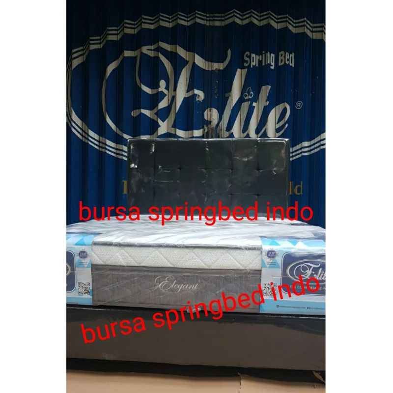 elite elegant 120 x 200 spring bed full set