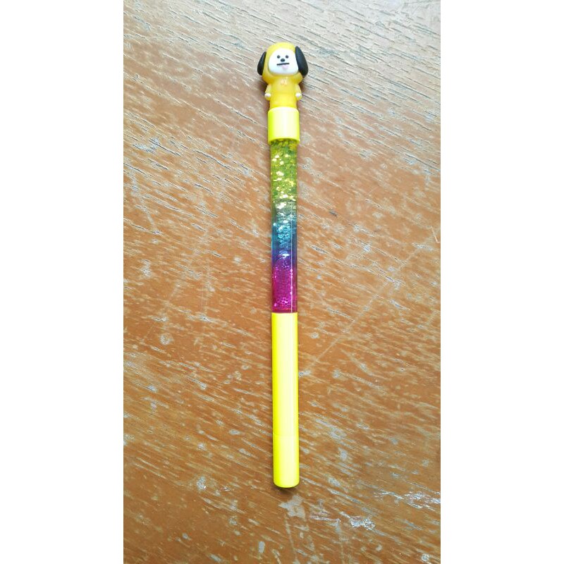 

BT21 PEN. K-POP. CHIMMY. WITH GLITTER.