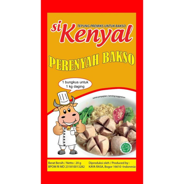 

TERBARU Adonan Bakso/Perenyah Bakso/Si Kenyal/Izdhihaar Olshop