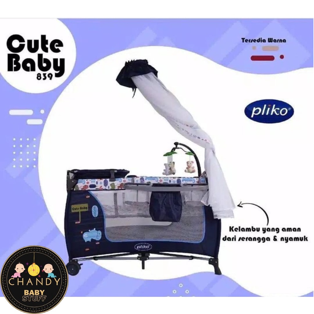 BABY BED BOX RANJANG BAYI PLIKO CUTE BABY B 839 XLR