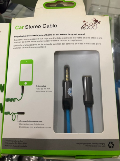 SAMBUNGAN KABEL AUX/HANDSET KABEL EXTENSION