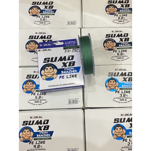 PE Radical sumo X8 300meter