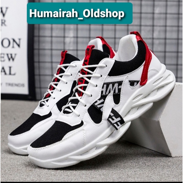 HUMAIRAH_OLDSHOP || SEPATU SNEAKERS FASHION KOREA OFFWHITE MASA KINI