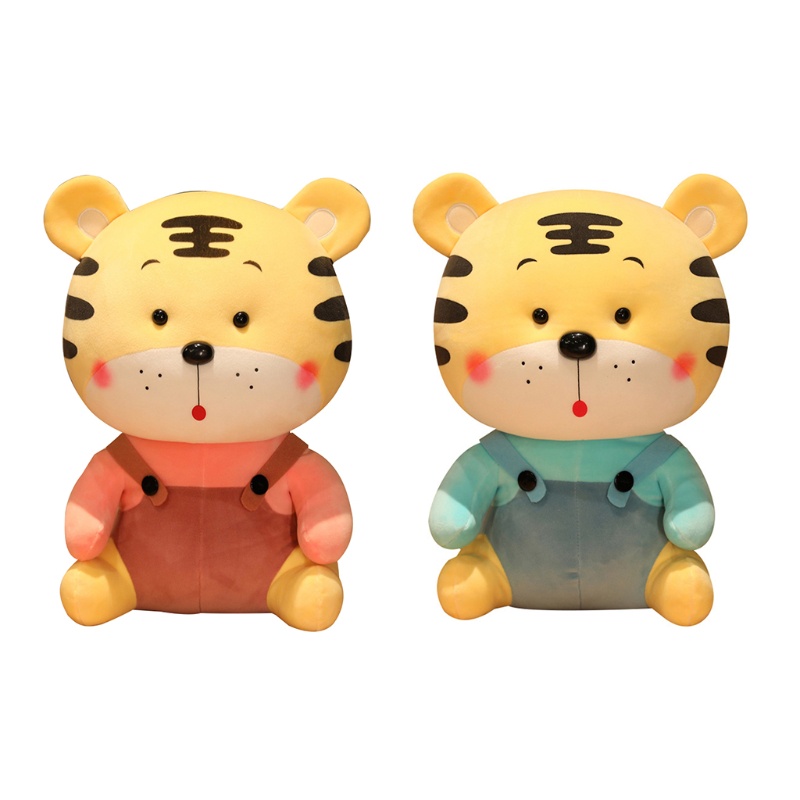 Mary9/13in Mainan Figure Boneka Harimau Untuk Boneka Interaktif Mainan Mewah Lucu Dicuci Sofa Ornamen Pacar Lahir