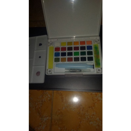 

cat air water color koi 24 warna