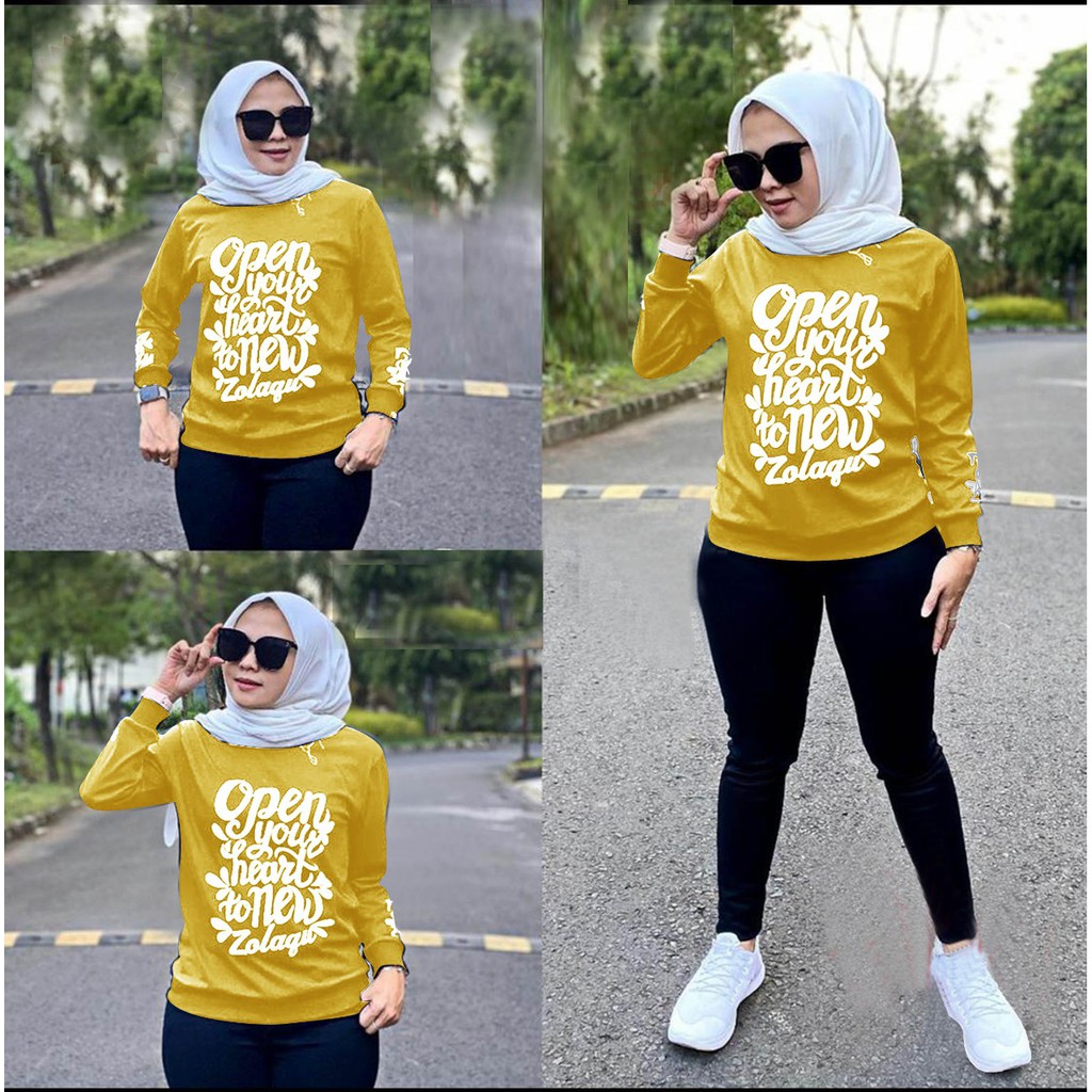 HOPYLOVY - Setelan Jogging Wanita Zitania