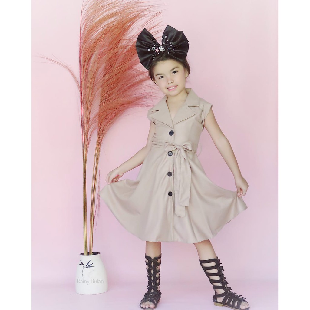 ZARA COAT DRESS ANAK CANTIK UNIK/DRESS TRSNDY