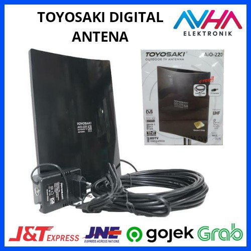 ANTENA DIGITAL TOYOSAKI AIO 220 FREE KABEL 10M