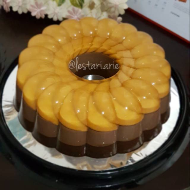 

Pudding Regal Coklat 3Lapis