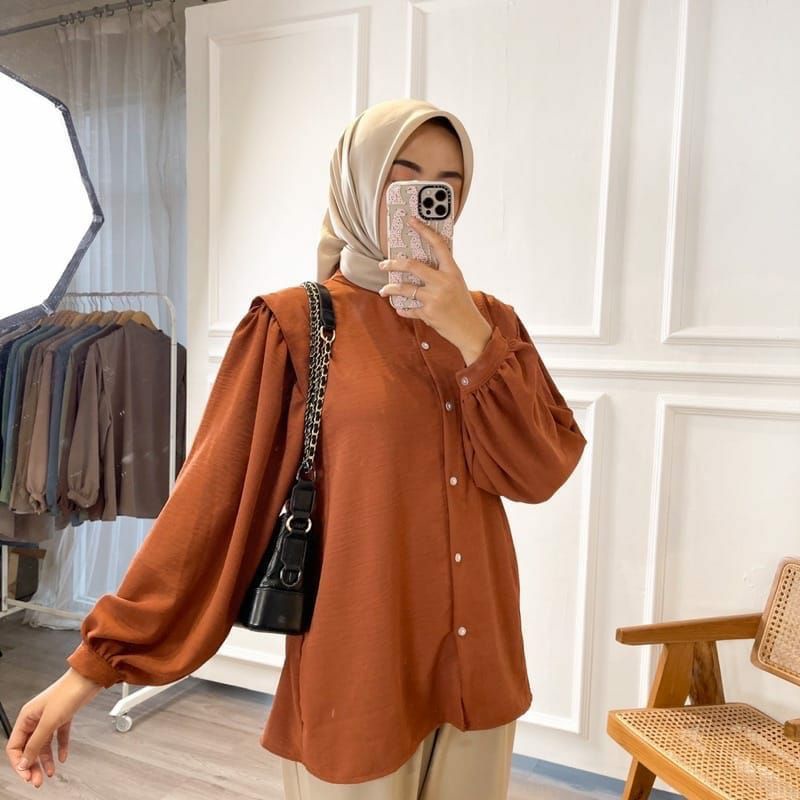 BLOUSE CRINCLE PREMIUM REMPEL