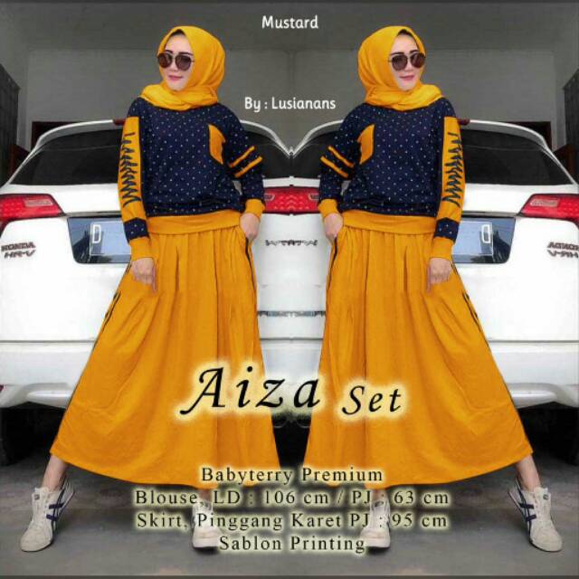 Aiza set babyterry premium Ori Lusianans