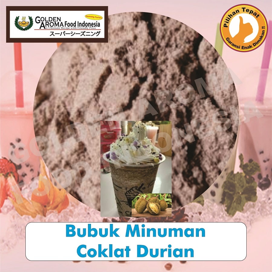 

Bubuk Minuman Rasa Coklat Durian 100Gr Minuman Powder Coklat Durian Bisa Kiloan Drinking Powder Kekinian Boba Aneka Instan Murah Enak Terbaik Halal Premium Distributor