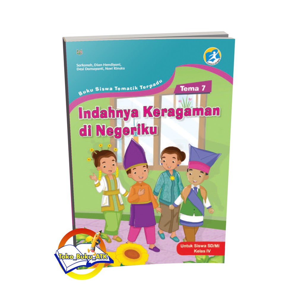 Jual Buku Paket Pendamping Siswa Tematik Tepadu Kelas 4 Tema 7 ...