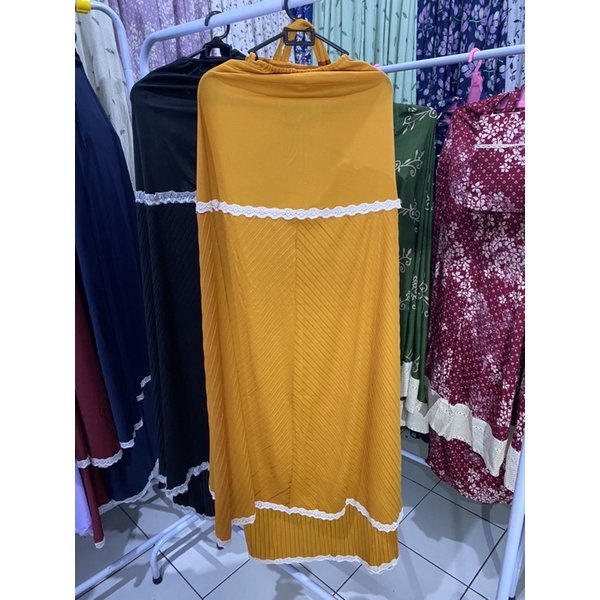 mukena Plisket viral termurah mukena dewasa