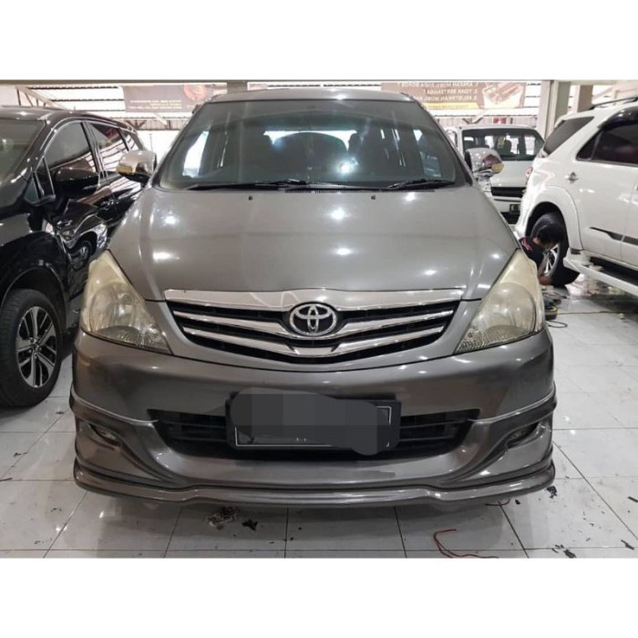bodykit toyota kijang innova AKSESORIS MOBIL BODYKIT kija g innova airmaster 2009-2011 bahan durafle