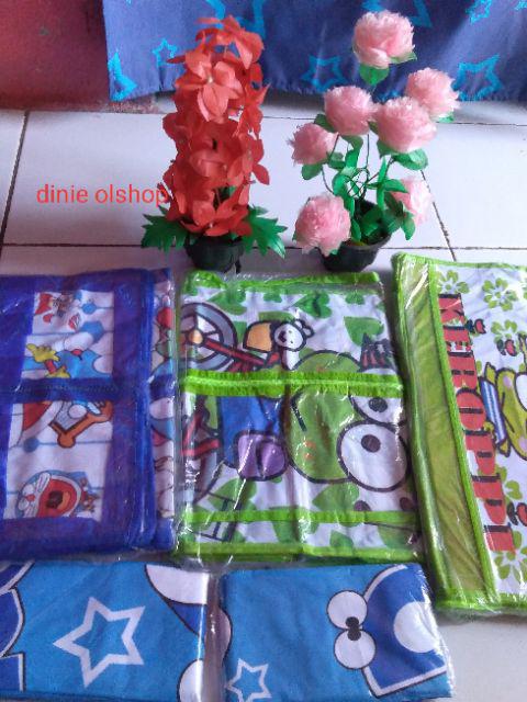 Rak Tas Gantung Hanger Bag Zipper Motif Karakter