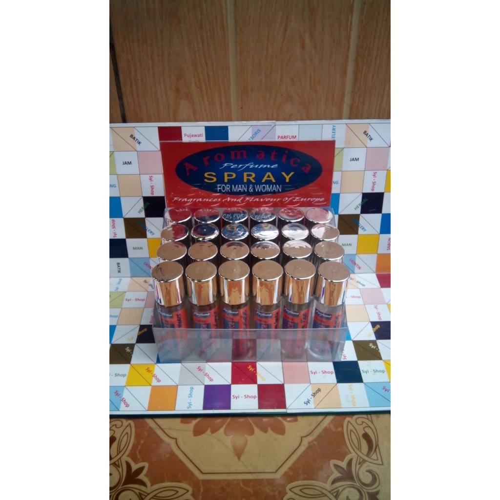 Grosir Paket Usaha Parfum Spray 30 ml Free Bok Mika Isi 24 Botol