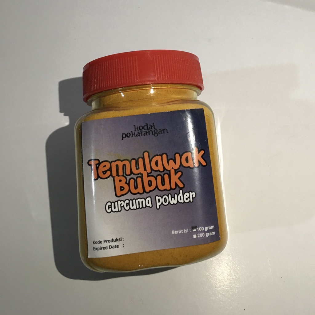 

[GRATIS ONGKIR] ARTISAN BUBUK TEMULAWAK 100% MURNI - 100gr (PRODUK LOKAL PURWOREJO)