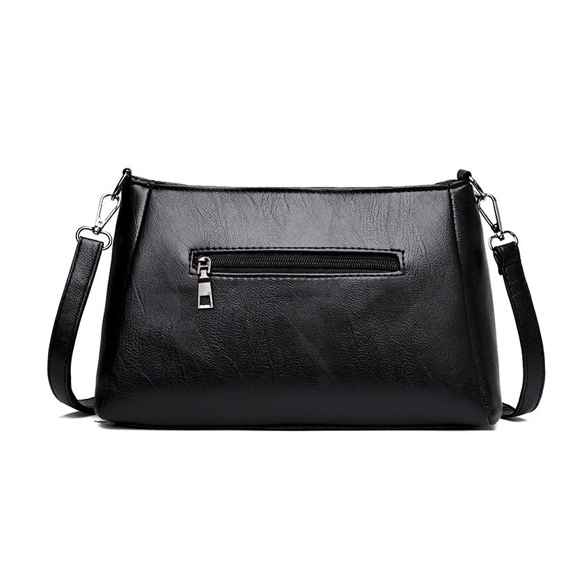 BJ81968 - BLACK - TAS SLEMPANG POLOS SIMPLE KECIL CROSSBODY WANITA FASHION IMPORT MODIS ELEGAN TERMURAH TERLARIS TERBARU BAGSTORE JAKARTA TAS BATAM GT1968