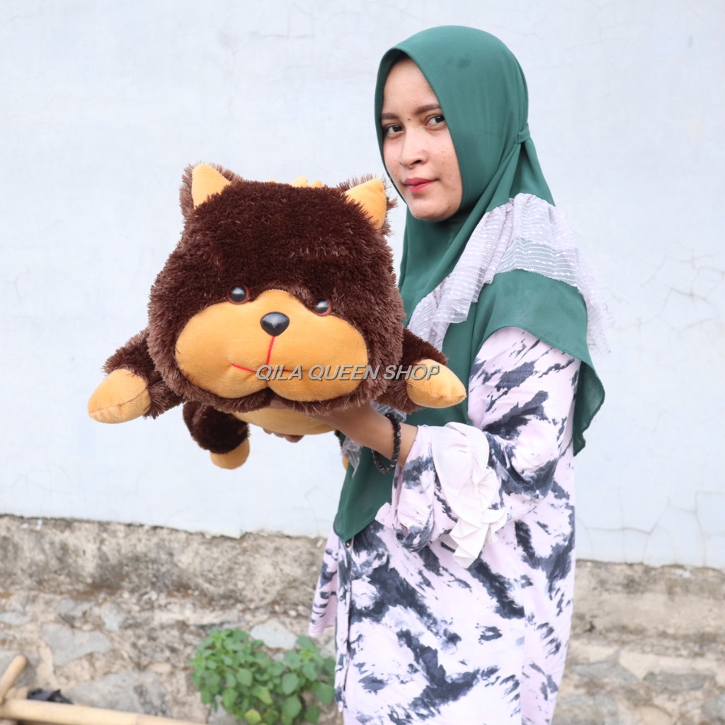 BONEKA GULING KUCING JUMBO, TERLARIS BISA COD