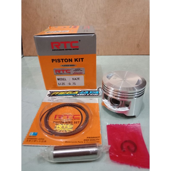 PISTON KIT KAZE OS STD 25 50 75 100 125 150 175 200 RTC SEHER KOMPLIT KAZE RTC