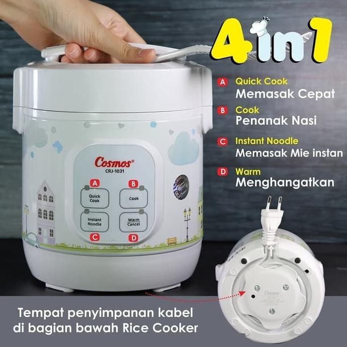 Cosmos Magic Com Digital 4In1 Crj 1031 / Mejicom Mejikom Mini Murah Tokomerahputih17