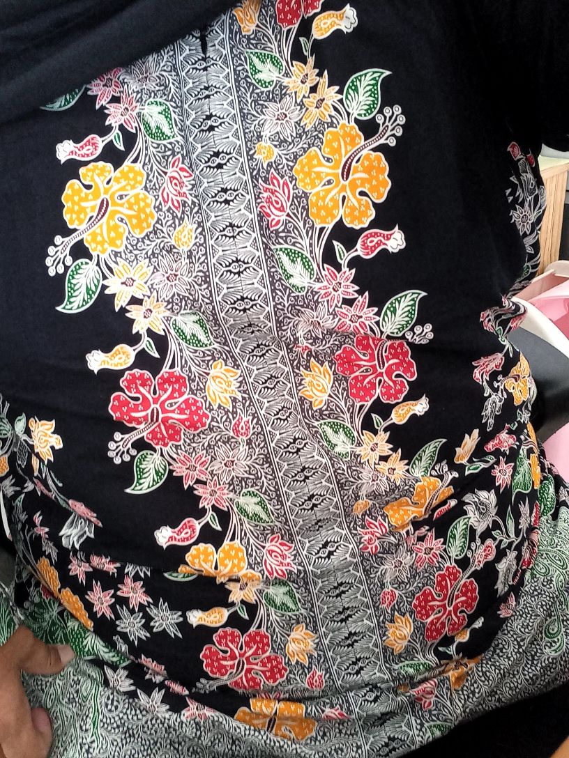 Tunik Batik Halus Magnola S M L Xl Xxl Jumbo