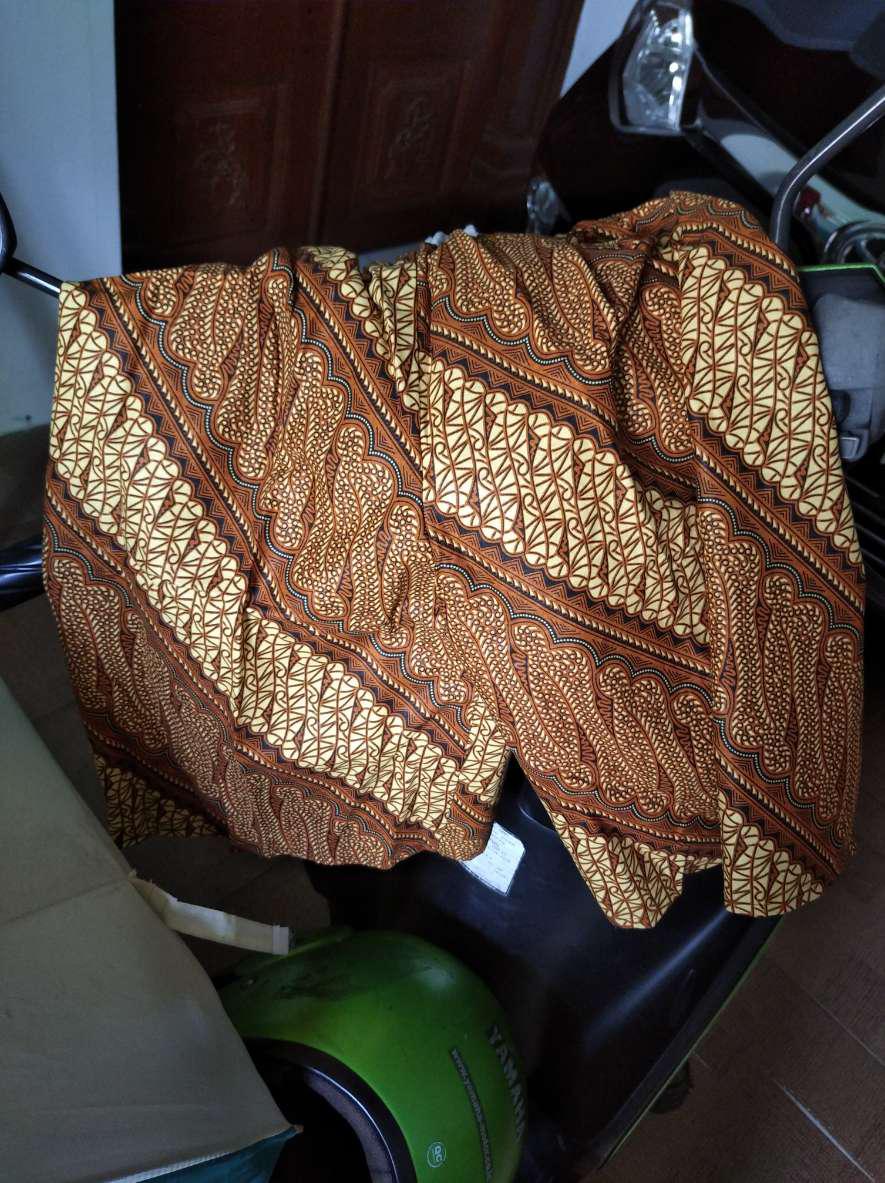 Celana Batik Motif Parang Seling Kusumo Wanita Cewek Pendek Dewasa Kekinian