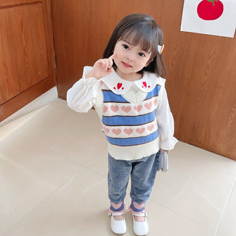 VEST ROMPI ANAK HEART IMPORT PREMIUM