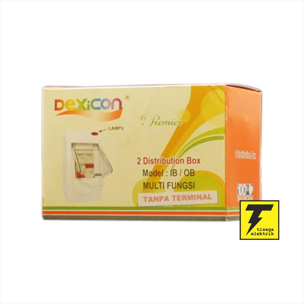 MCB Box 2 Group Kaca - DEXICON