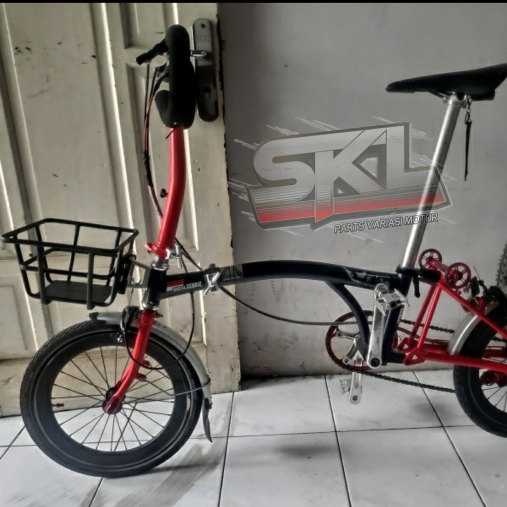 Front Rack Depan Rak Sepeda Keranjang buah sayuran barang model Ring Basket Sepeda Lipat Bracket Front Block