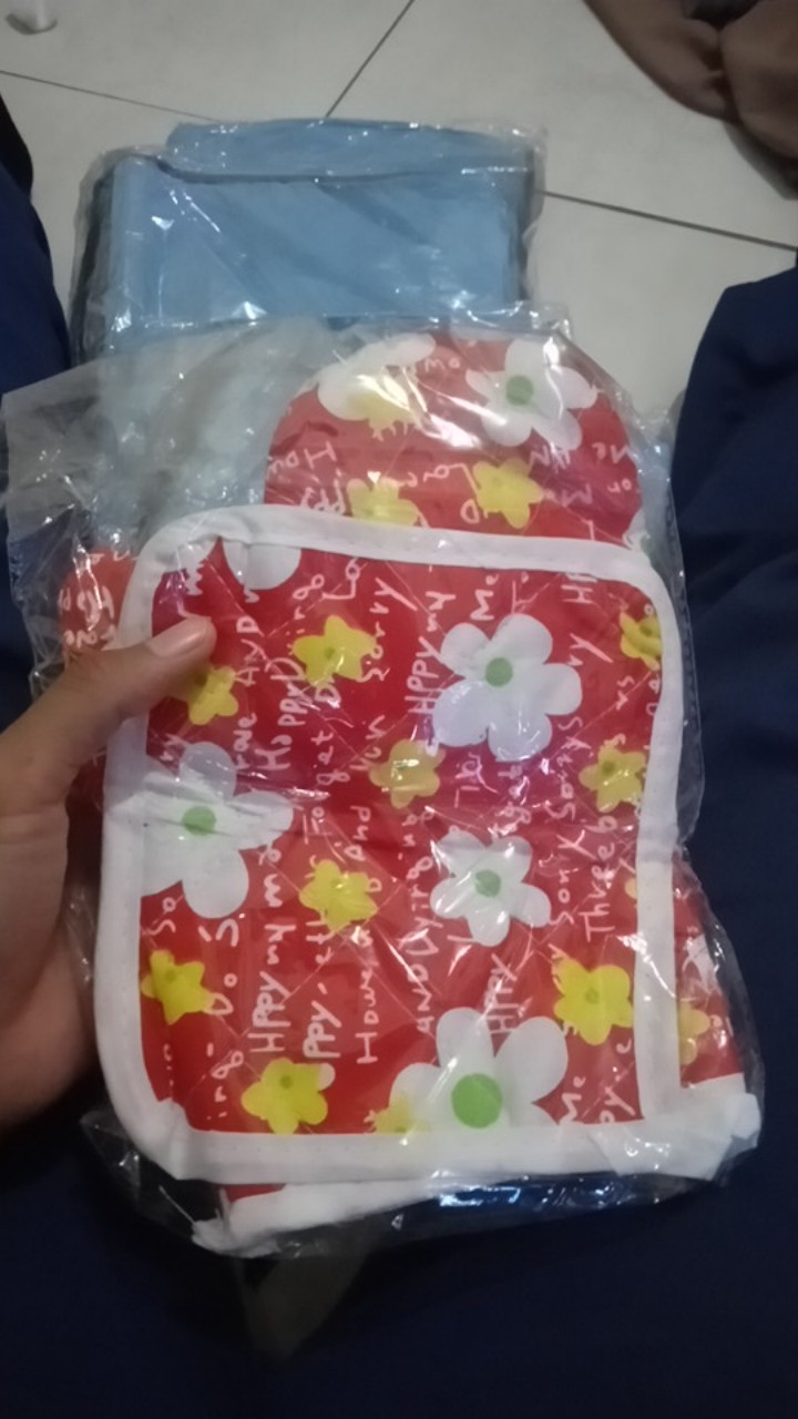 Tgb Set Sarung Tangan Masak Dapur Anti Panas