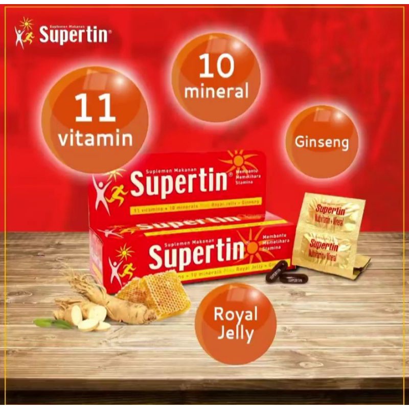 Supertin Multivitamin isi 30 capsul