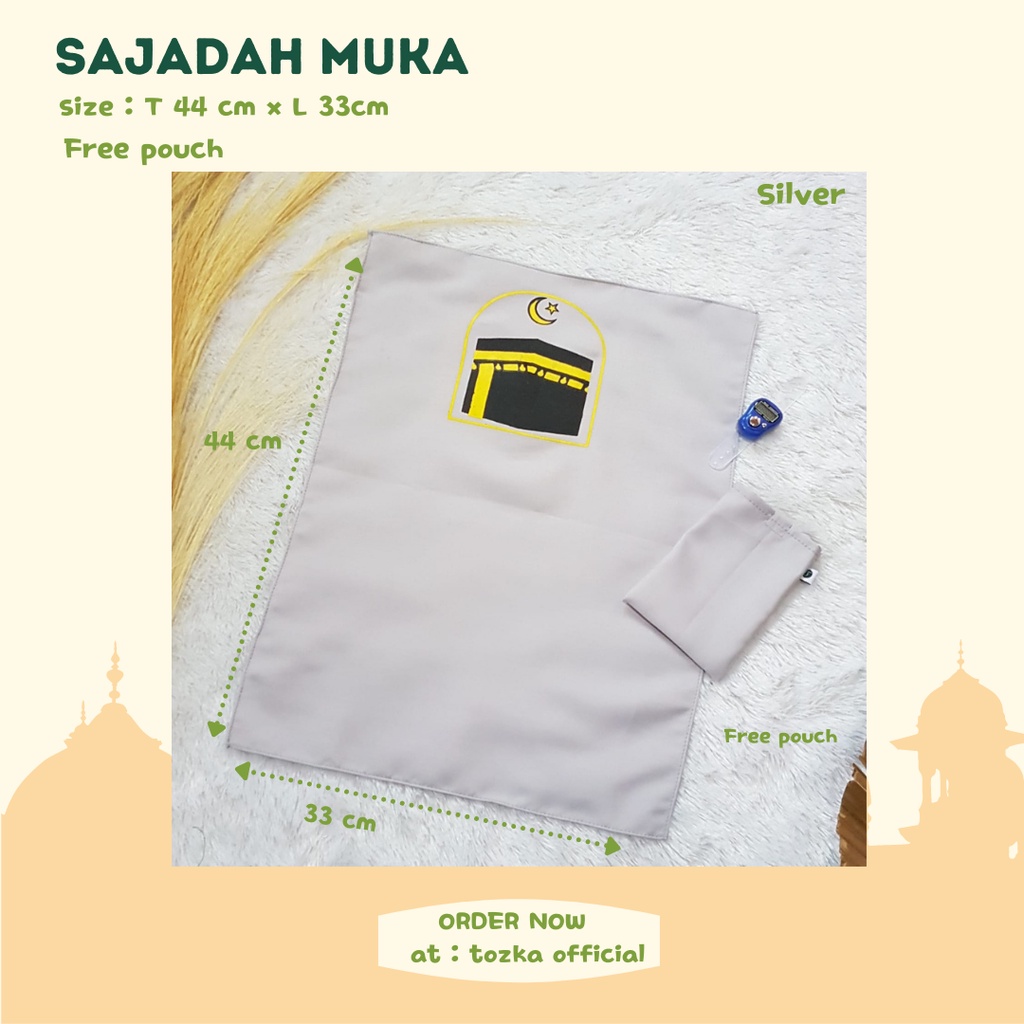 [Tozka] Sajadah muka I Sajadah sujud I Sajadah mini