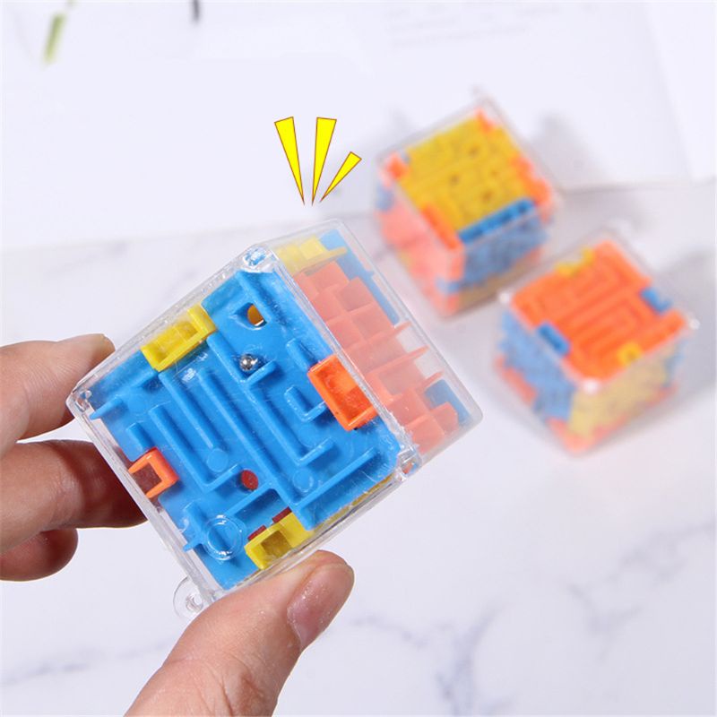 Mary 1.6x1.6x1.6in Anak Berpura-Pura Puzzle Maze Balance Fidget Accessories Edukasi Untuk Bermain Mainan Meja Lucu Hadiah Terbaik