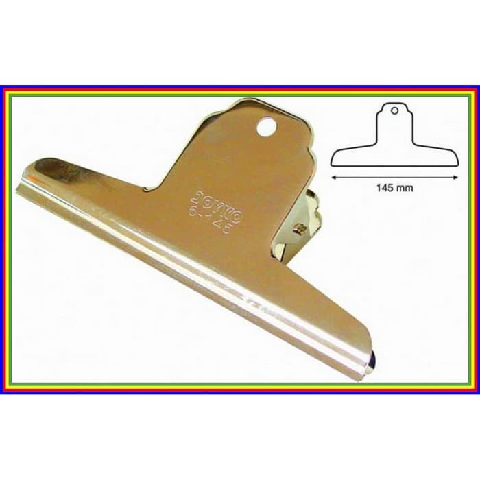 

Joyko 6-145 Bulldog Clip Penjepit Kertas [6 Inch]