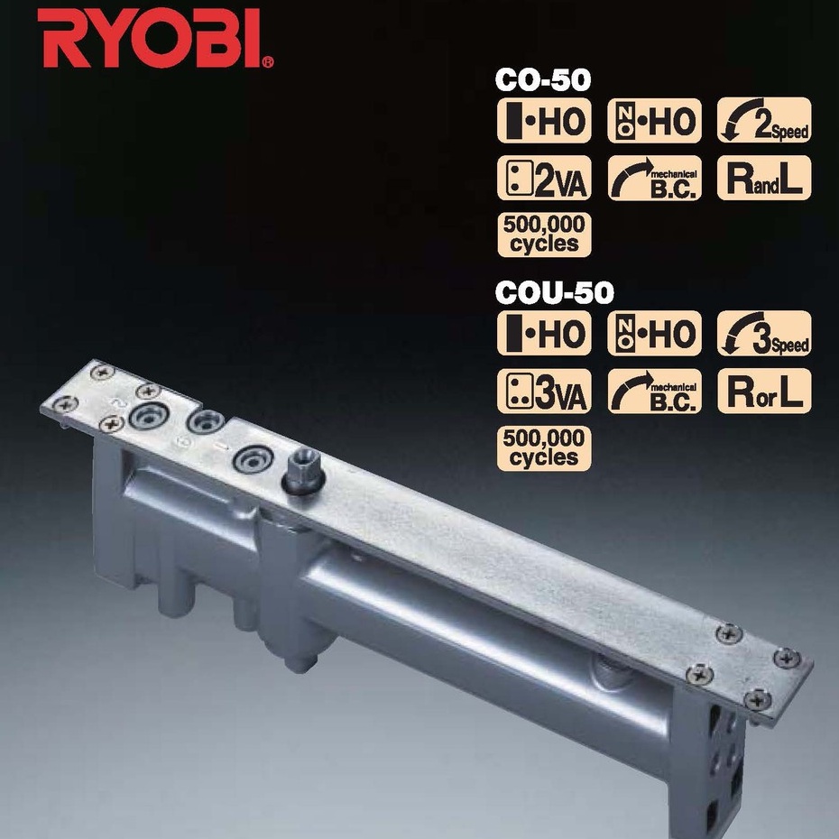 Penutup pintu RYOBI Concealed Door Closer COU-152 with hold-open