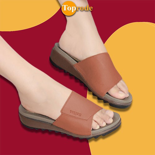 [TC09] SANDAL WEDGES WANITA TALI SENDAL FASHION TERBARU SLOP SELOP SLIP KEKINIAN CEWEK MURAH PLATFORM SIMPLE DEWASA KONDANGAN